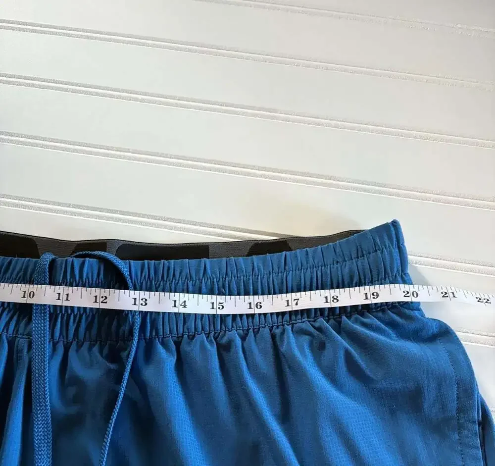 Under Armour UA Vanish Woven Lightweight Shorts Men's Sz 2XL XXL Blue Gym